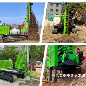 液壓錘款光伏打樁機(jī)