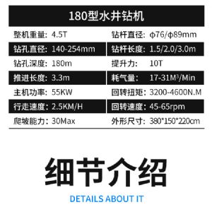 水井鉆機 液壓動力 輕松鉆井